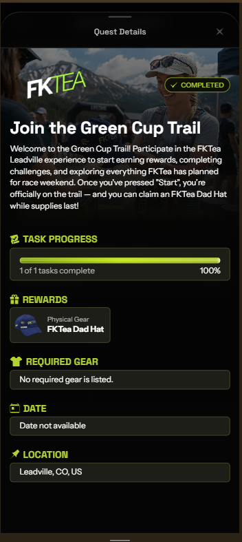 Placeholder FKTea Brand Hub dashboard